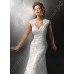 Стильное свадебное платье русалка из кружева